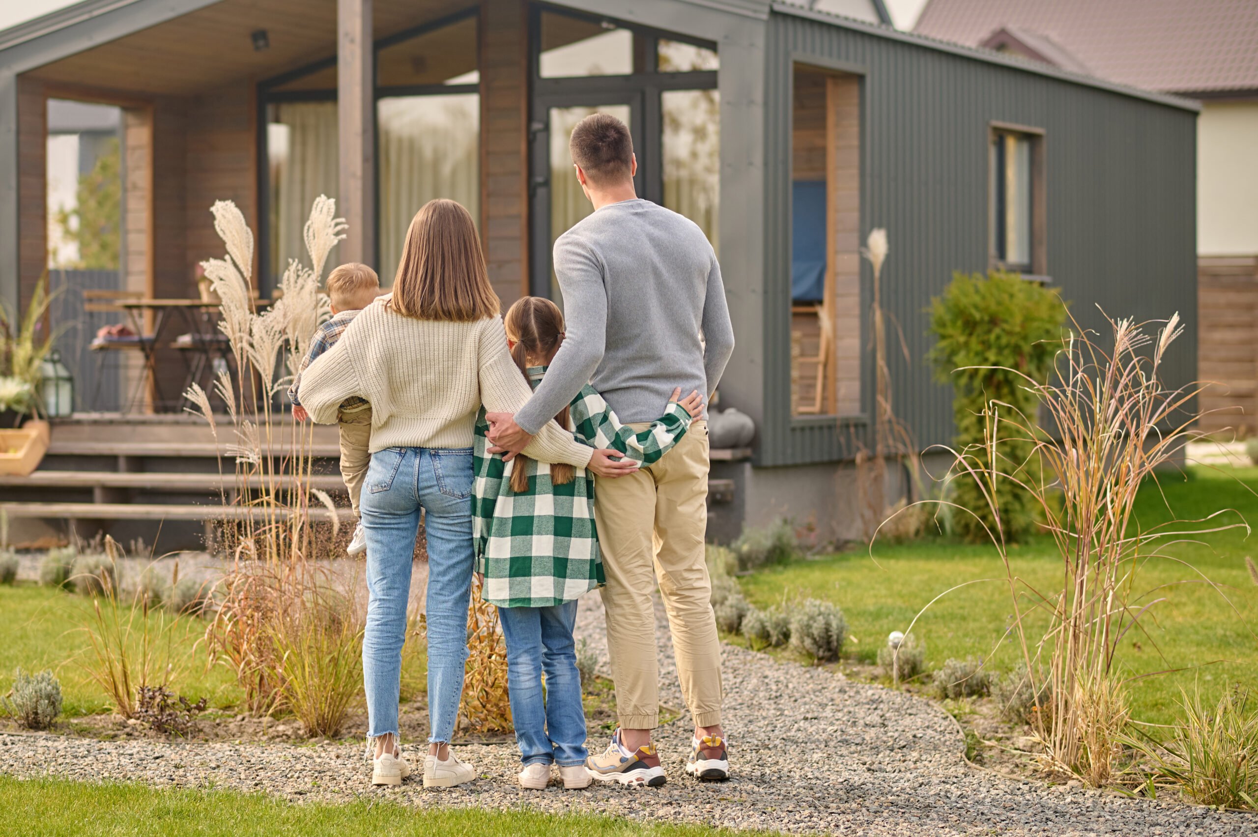 Family enjoying their secure home with Affordable homeowners insurance.