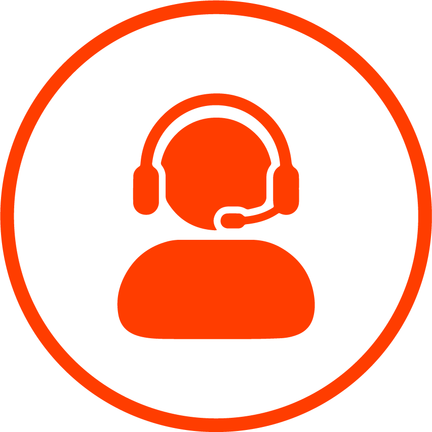 An icon representing exceptional customer service.