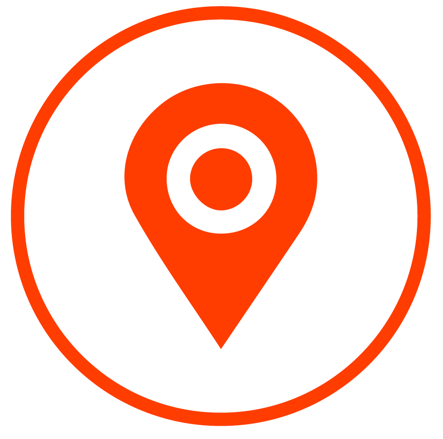 Convenient Location Pin Icon
